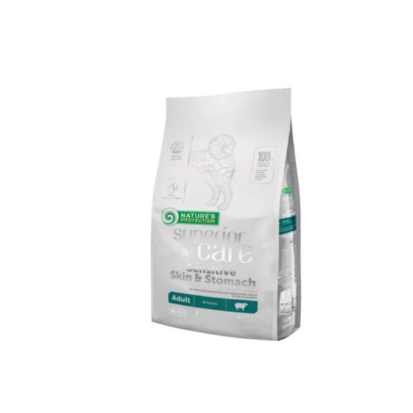Nature’s Protection Superior Care - Dry food with lamb meat for adult dogs with sensitive skin and stomach