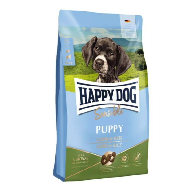 Happy Dog - Sensible Puppy Lamb & Rice - Dry food for medium and large breed sensitive puppies