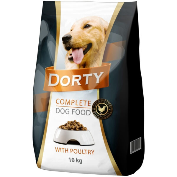 Dorty dog dry 10kg poultry
