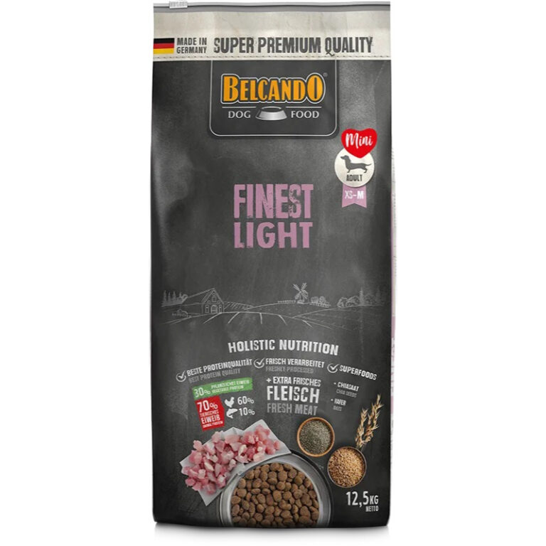 Belcando dog food, premium quality.