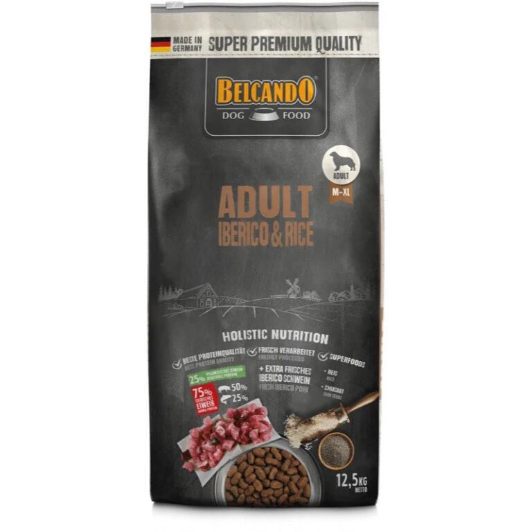 Belcando dog food, Iberico and rice