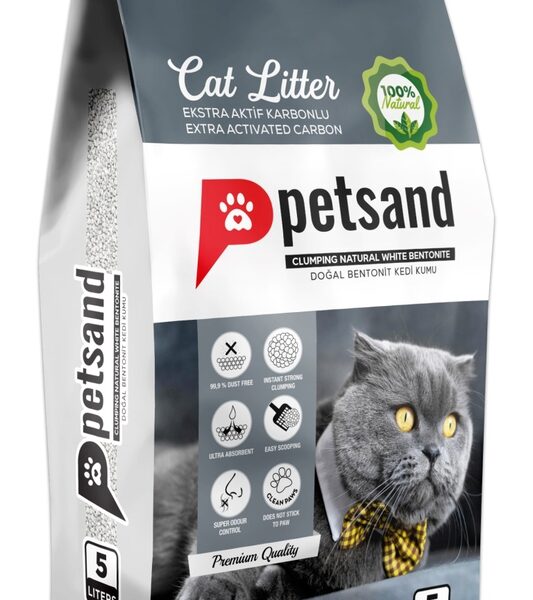 Cat Litter PETSAND 5L – Carbon