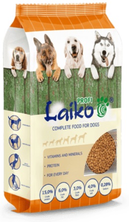 Laiko პროფი ზრდასრული დიდი ჯიშის ძაღლებისთვის
